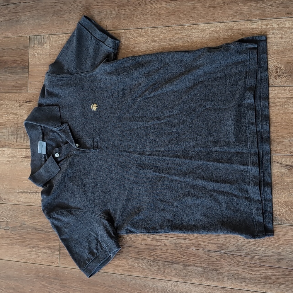 Brooks Brothers Gray Slim Fit Polo - M